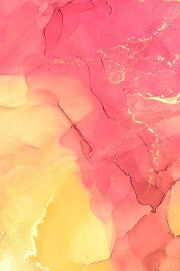 Alkol mürekkebi renkleri saydam. Soyut çok renkli mermer desen arkaplanı. Tasarım kağıdı, duvar kağıdı. Akrilik boyaları karıştırıyorum. Modern akışkan sanat. Alkol Mürekkebi Deseni