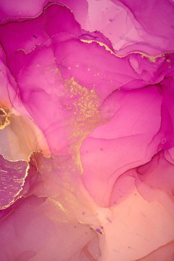 Alkol mürekkebi renkleri saydam. Soyut çok renkli mermer desen arkaplanı. Tasarım kağıdı, duvar kağıdı. Akrilik boyaları karıştırıyorum. Modern akışkan sanat. Alkol Mürekkebi Deseni