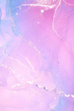 Alkol mürekkebi renkleri saydam. Soyut çok renkli mermer desen arkaplanı. Tasarım kağıdı, duvar kağıdı. Akrilik boyaları karıştırıyorum. Modern akışkan sanat. Alkol Mürekkebi Deseni