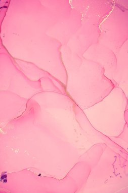 Alkol mürekkebi renkleri saydam. Soyut çok renkli mermer desen arkaplanı. Tasarım kağıdı, duvar kağıdı. Akrilik boyaları karıştırıyorum. Modern akışkan sanat. Alkol Mürekkebi Deseni