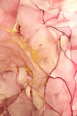 Alkol mürekkebi renkleri saydam. Soyut çok renkli mermer desen arkaplanı. Tasarım kağıdı, duvar kağıdı. Akrilik boyaları karıştırıyorum. Modern akışkan sanat. Alkol Mürekkebi Deseni