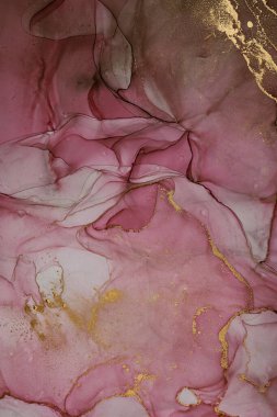 Alkol mürekkebi renkleri saydam. Soyut çok renkli mermer desen arkaplanı. Tasarım kağıdı, duvar kağıdı. Akrilik boyaları karıştırıyorum. Modern akışkan sanat. Alkol Mürekkebi Deseni