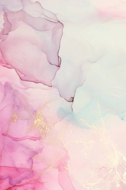 Alkol mürekkebi renkleri saydam. Soyut çok renkli mermer desen arkaplanı. Tasarım kağıdı, duvar kağıdı. Akrilik boyaları karıştırıyorum. Modern akışkan sanat. Alkol Mürekkebi Deseni