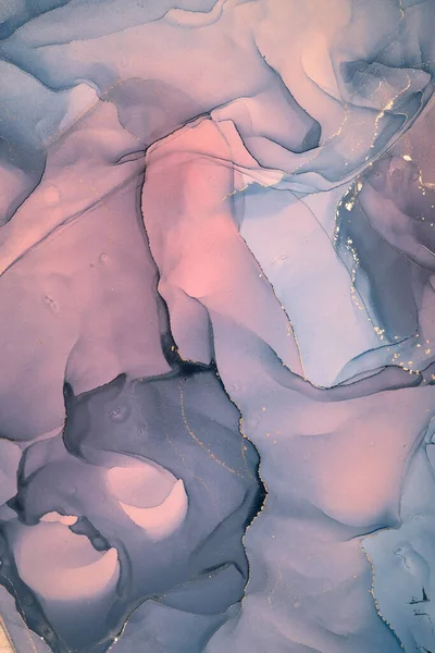 Χρώμα Μελανιού Αλκοόλ Ημιδιαφανές Αφηρημένο Πολύχρωμο Φόντο Μαρμάρινης Υφής Χαρτί — Φωτογραφία Αρχείου