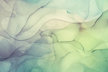 Alkol mürekkebi renkleri saydam. Soyut çok renkli mermer desen arkaplanı. Tasarım kağıdı, duvar kağıdı. Akrilik boyaları karıştırıyorum. Modern akışkan sanat. Alkol Mürekkebi Deseni