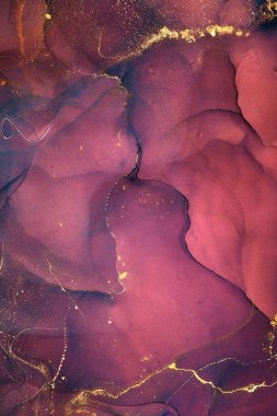 Alkol mürekkebi renkleri saydam. Soyut çok renkli mermer desen arkaplanı. Tasarım kağıdı, duvar kağıdı. Akrilik boyaları karıştırıyorum. Modern akışkan sanat. Alkol Mürekkebi Deseni