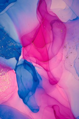 Alkol mürekkebi renkleri saydam. Soyut çok renkli mermer desen arkaplanı. Tasarım kağıdı, duvar kağıdı. Akrilik boyaları karıştırıyorum. Modern akışkan sanat. Alkol Mürekkebi Deseni