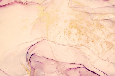 Alkol mürekkebi renkleri saydam. Soyut çok renkli mermer desen arkaplanı. Tasarım kağıdı, duvar kağıdı. Akrilik boyaları karıştırıyorum. Modern akışkan sanat. Alkol Mürekkebi Deseni