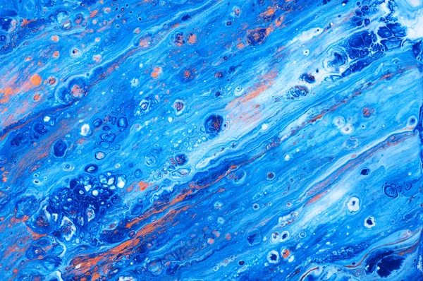 Fluid Art Abstract Colorful Background Wallpaper Mixing Paints Modern Art — Stock Photo, Image