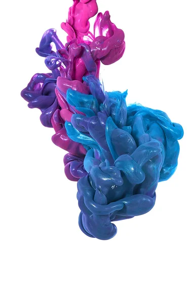 Tinta Agua Mezcla Pintura Splash Colorante Líquido Multicolor Color Fondo —  Fotos de Stock