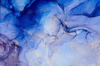 Alkol mürekkebi renkleri saydam. Soyut çok renkli mermer desen arkaplanı. Tasarım kağıdı, duvar kağıdı. Akrilik boyaları karıştırıyorum. Modern akışkan sanat. Alkol Mürekkebi Deseni