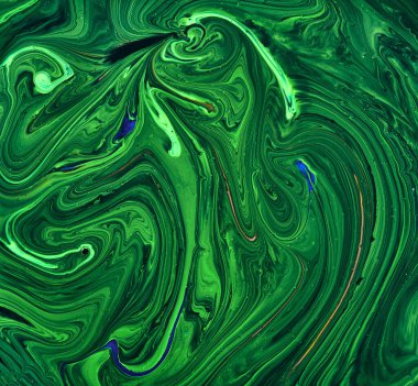 Renkli akrilik kabarcıklar. Akışkan sanat mermer dokusu. Arkaplan soyut yanardöner boya efekti. Sıvı akrilik sanat eserleri akar ve su sıçratır. İç mekan posteri için karışık boyalar.