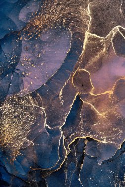 Alkol mürekkebi renkleri saydam. Soyut çok renkli mermer desen arkaplanı. Tasarım kağıdı, duvar kağıdı. Akrilik boyaları karıştırıyorum. Modern akışkan sanat. Alkol Mürekkebi Deseni