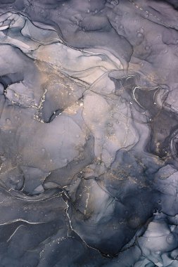 Alkol mürekkebi renkleri saydam. Soyut çok renkli mermer desen arkaplanı. Tasarım kağıdı, duvar kağıdı. Akrilik boyaları karıştırıyorum. Modern akışkan sanat. Alkol Mürekkebi Deseni