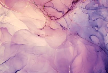 Alkol mürekkebi renkleri saydam. Soyut çok renkli mermer desen arkaplanı. Tasarım kağıdı, duvar kağıdı. Akrilik boyaları karıştırıyorum. Modern akışkan sanat. Alkol Mürekkebi Deseni