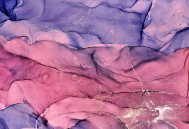 Alkol mürekkebi renkleri saydam. Soyut çok renkli mermer desen arkaplanı. Tasarım kağıdı, duvar kağıdı. Akrilik boyaları karıştırıyorum. Modern akışkan sanat. Alkol Mürekkebi Deseni