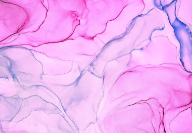 Akışkan sanat mermer dokusu. Arkaplan soyut yanardöner boya efekti. Sıvı akrilik sanat eserleri akar ve su sıçratır. İç mekan posteri için karışık boyalar. Alkol mürekkebi renkleri saydam. Tasarım kağıdı 