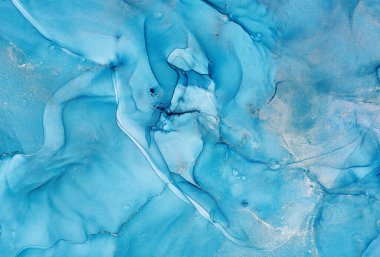 Alkol mürekkebi renkleri saydam. Soyut çok renkli mermer desen arkaplanı. Tasarım kağıdı, duvar kağıdı. Akrilik boyaları karıştırıyorum. Modern akışkan sanat. Alkol Mürekkebi Deseni