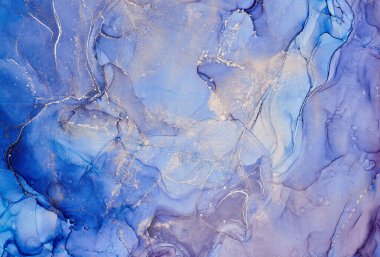 Alkol mürekkebi renkleri saydam. Soyut çok renkli mermer desen arkaplanı. Tasarım kağıdı, duvar kağıdı. Akrilik boyaları karıştırıyorum. Modern akışkan sanat. Alkol Mürekkebi Deseni