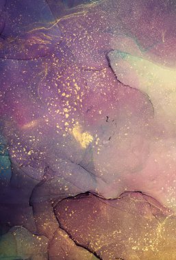 Alkol mürekkebi renkleri saydam. Soyut çok renkli mermer desen arkaplanı. Tasarım kağıdı, duvar kağıdı. Akrilik boyaları karıştırıyorum. Modern akışkan sanat. Alkol Mürekkebi Deseni