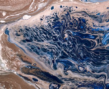 Sanat sıvı. Renkli arka plan, duvar kağıdı. Boya karıştırma. Modern sanat. Mermer doku. Renkli tuval.