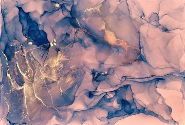 Alkol mürekkebi renkleri saydam. Soyut çok renkli mermer desen arkaplanı. Tasarım kağıdı, duvar kağıdı. Akrilik boyaları karıştırıyorum. Modern akışkan sanat. Alkol Mürekkebi Deseni