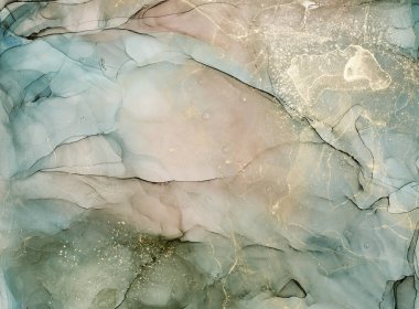 Alkol mürekkebi renkleri saydam. Soyut çok renkli mermer desen arkaplanı. Tasarım kağıdı, duvar kağıdı. Akrilik boyaları karıştırıyorum. Modern akışkan sanat. Alkol Mürekkebi Deseni