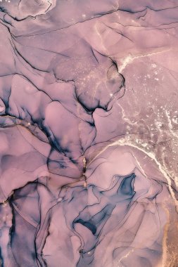 Alkol mürekkebi renkleri saydam. Soyut çok renkli mermer desen arkaplanı. Tasarım kağıdı, duvar kağıdı. Akrilik boyaları karıştırıyorum. Modern akışkan sanat. Alkol Mürekkebi Deseni