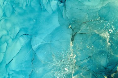 Alkol mürekkebi renkleri saydam. Soyut çok renkli mermer desen arkaplanı. Tasarım kağıdı, duvar kağıdı. Akrilik boyaları karıştırıyorum. Modern akışkan sanat. Alkol Mürekkebi Deseni