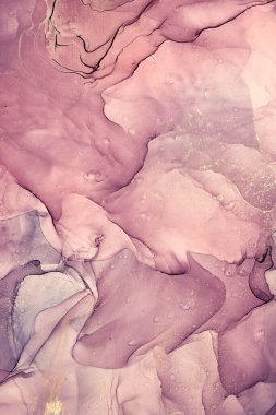 Alkol mürekkebi renkleri saydam. Soyut çok renkli mermer desen arkaplanı. Tasarım kağıdı, duvar kağıdı. Akrilik boyaları karıştırıyorum. Modern akışkan sanat. Alkol Mürekkebi Deseni