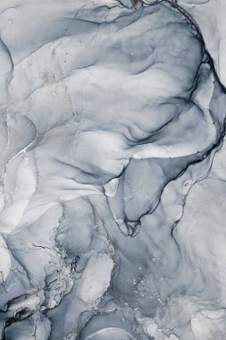 Alkol mürekkebi renkleri saydam. Soyut çok renkli mermer desen arkaplanı. Tasarım kağıdı, duvar kağıdı. Akrilik boyaları karıştırıyorum. Modern akışkan sanat. Alkol Mürekkebi Deseni