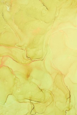 Alkol mürekkebi renkleri saydam. Soyut çok renkli mermer desen arkaplanı. Tasarım kağıdı, duvar kağıdı. Akrilik boyaları karıştırıyorum. Modern akışkan sanat. Alkol Mürekkebi Deseni