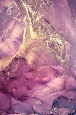 Alkol mürekkebi renkleri saydam. Soyut çok renkli mermer desen arkaplanı. Tasarım kağıdı, duvar kağıdı. Akrilik boyaları karıştırıyorum. Modern akışkan sanat. Alkol Mürekkebi Deseni