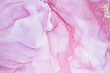 Alkol mürekkebi renkleri saydam. Soyut çok renkli mermer desen arkaplanı. Tasarım kağıdı, duvar kağıdı. Akrilik boyaları karıştırıyorum. Modern akışkan sanat. Alkol Mürekkebi Deseni