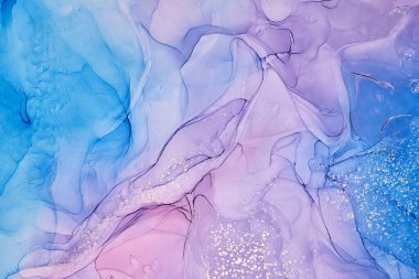 Sıvı Sanat. Soyut renkli arka plan, duvar kağıdı. Akrilik boyaları karıştırıyorum. Modern sanat. Mermer dokusu. Alkol mürekkep renkleri yarı saydam