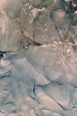 Sıvı Sanat. Soyut renkli arka plan, duvar kağıdı. Akrilik boyaları karıştırıyorum. Modern sanat. Mermer dokusu. Alkol mürekkep renkleri yarı saydam