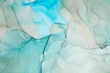 Sıvı Sanat. Soyut renkli arka plan, duvar kağıdı. Akrilik boyaları karıştırıyorum. Modern sanat. Mermer dokusu. Alkol mürekkep renkleri yarı saydam