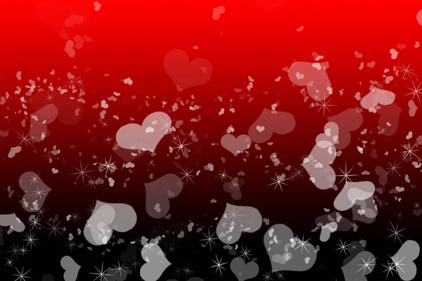 Romantisk kärlek röd hjärtans bakgrunden. — Stockfoto