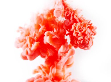 turuncu kırmızı sanat