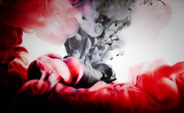 Gri Kırmızı sanat