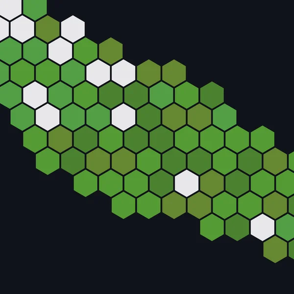 Fondo del hexágono vectorial — Archivo Imágenes Vectoriales