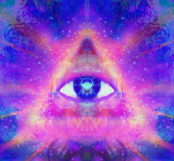 bir üçüncü göz mistik işaret gösteren resim