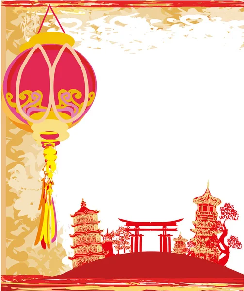 Mid-Autumn Festival for Chinese New Year — Stock Vector