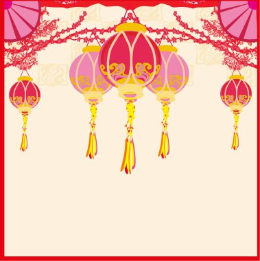 Çin yeni yıl kartı 