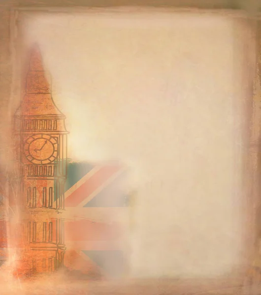 Grunge banner with London — Stock Photo, Image