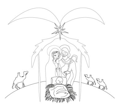 İsa doodle doğuşu