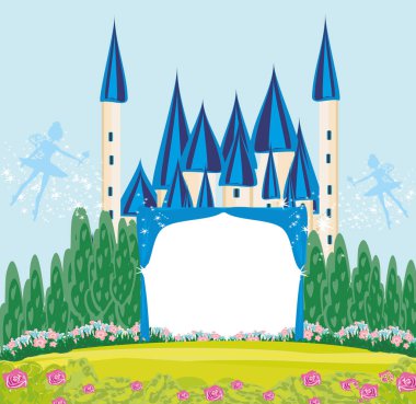 Sihirli Peri Masalı Prenses Kalesi çerçevesi