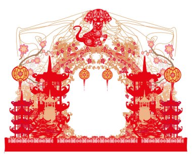 Çince Zodyak köpek - yılı çerçeve