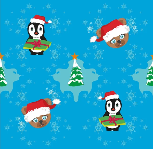 Conjunto de Navidad iconos backgraund tarjeta — Vector de stock