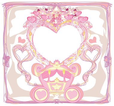 Vintage taşıma davetiye